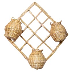 Handy Craft Golden grass wall hanging