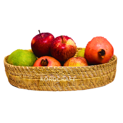 Round Tray Big with Fruits