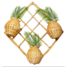 Handy Craft Golden grass wall hanging