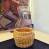 Golden-Grass-Glass-Jar-Holder