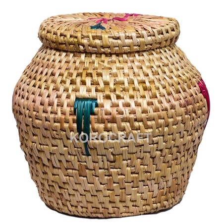 Golden Grass Urn - Ghum